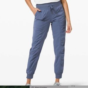 Like New, Lululemon Dance Studio Jogger, Size 4, Blue